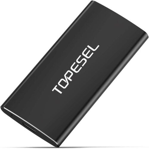 Disco Duro SSD Externo 250GB TOPESEL 540 MB/s