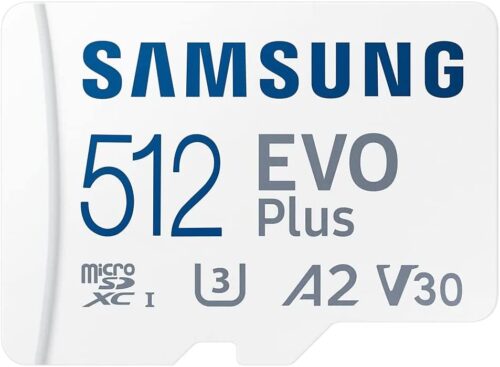 Samsung Tarjeta de memoria Evo Plus 512gb 130MB/s